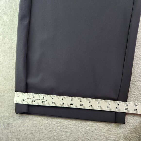 Athleta Pants Womens XL Black Meridian Wide Leg Luna Fabric Work Travel Commute - Picture 8 of 14